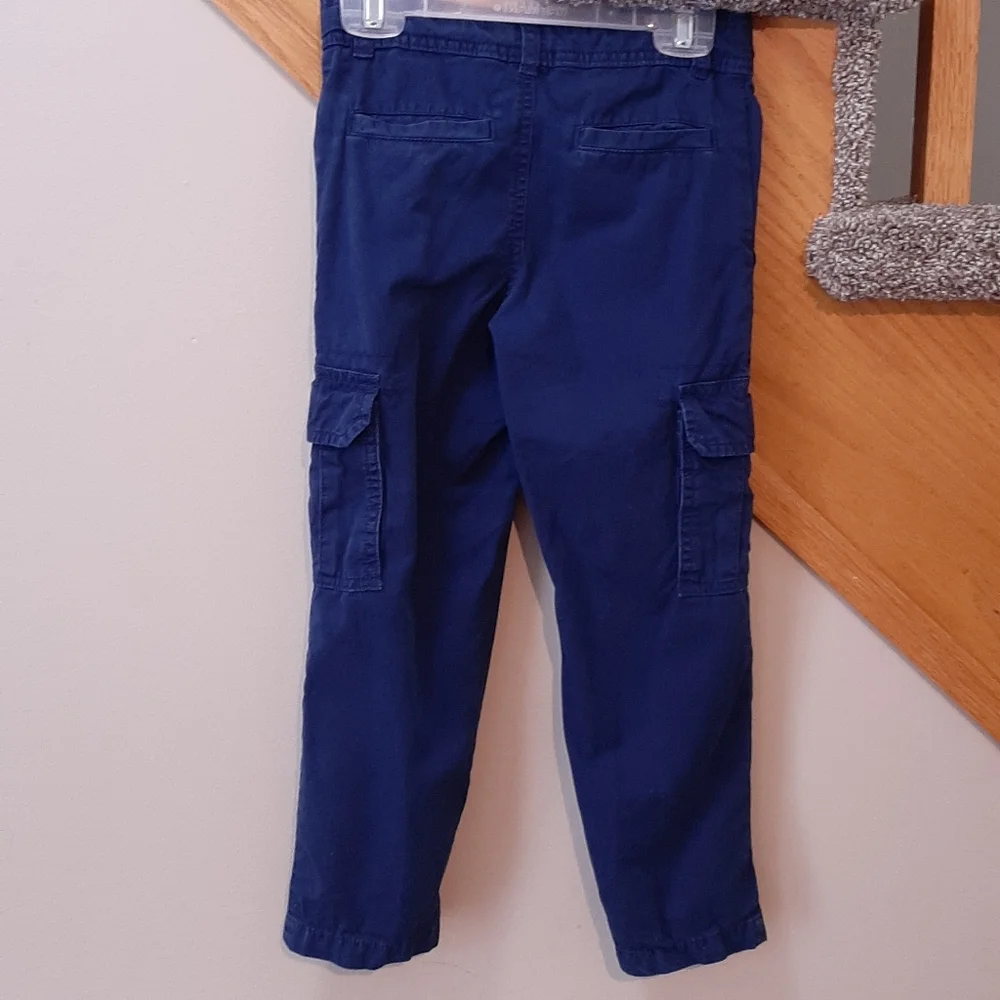 Carters Dark Blue Cargo Pants Cotton Trousers Boys Size 5
